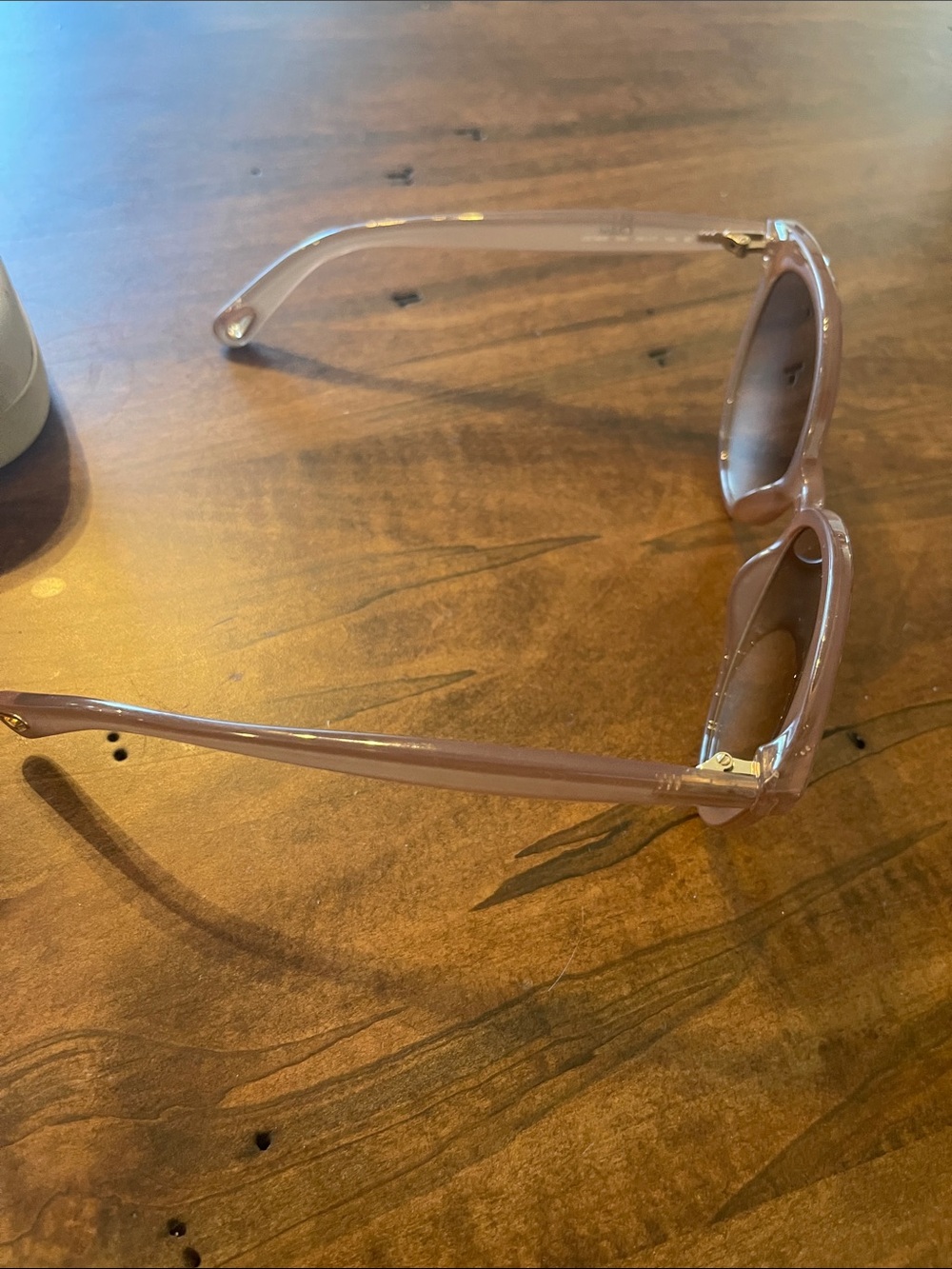 Chloé Pale Mauve/Taupe Cat-Eye Sunglasses - Picture 5 of 7